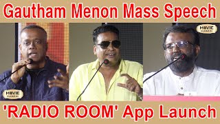 GVM Emotional Speech at RADIO ROOM App Launch Event | John Vijay |