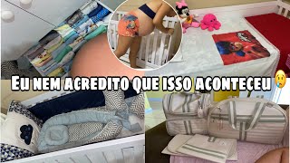 ARRUMEI O QUARTO DELES E O GUARDA ROUPA DE NOAH COM 37 SEMANAS #gravida #faxina #maededois