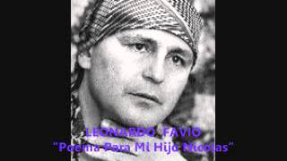 Leonardo Favio - Poema Para Mi Hijo Nicolas