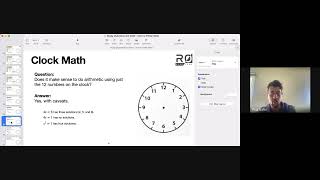 Clock Arithmetic 3   Division