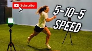 5-10-5 Test for athletes