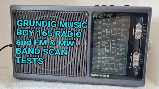 GRUNDIG MUSIC BOY 165 RADYODA FM ve MW BAND TARAMA TESTİ