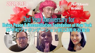 Peace Foundation 3rd Year Anniversary (& TK's Kanreki Birthday)