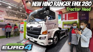 Produk Baru ! Hino Ranger FMX 280 Tractor Head Euro 4, Apa Saja Keunggulannya ? #giias2022