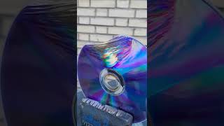 CD VS Heat Timelapse #shorts #heat #cd #satisfying