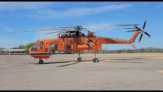 Arranque (motores Pratt & Whitney) de Helicóptero Sikorski, Erickson S-64