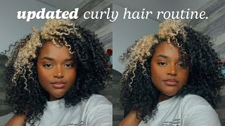 updated curly hair routine *winter 2022* | natural hair.