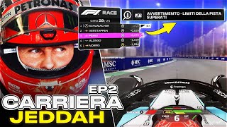 MURI TROPPO STRETTI! JEDDAH CARRIERA SCHUMACHER EP.2