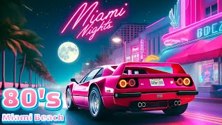 Retro Dreams | Cruising Through 80's Miami Synthwave