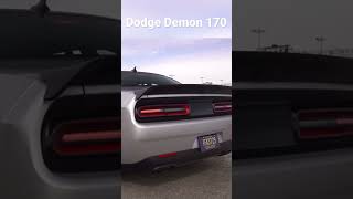 Dodge Challenger Demon 170 SOUND