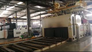 Shot Blasting machine process cnc machine bed and Gantry