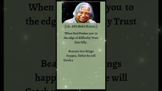 dr. APJ Abdul Kalam sir motivational quotes _#shorts