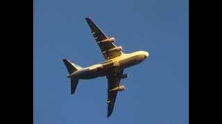 Antonov 124 UR-82072 Landing Manchester International Ringway Airport 23R EGCC 18/09/2012