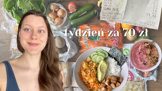 TYDZIEŃ ZA 70 ZŁ 💸 PO INFLACJI // wegański what I eat in a week 🌱