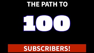 100 Subscribers?!?! Wow!