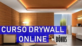 CURSO DE GESSO ACARTONADO DRYWALL, MAIORES DÚVIDAS