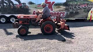 KUBOTA B6100E, 5' HINOMOTO TILLER 3S-130