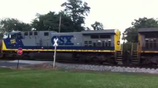 CSX Hanover sub Rereoute