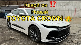 ОБЗОР Toyota Crown 2022 гв Crossover 2.5 Hybrid G Advanced Leather Package 4WD