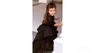 Baby Girls Black Color Frock | Baby Black Color  Birthday Frock | Black Frocks