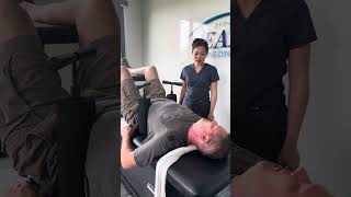 Man gets his first RING DINGER®️ #chiropractic #ringdinger #relaxing #trending #fyp