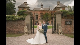 Abbie and Adam's wedding at Soughton Hall