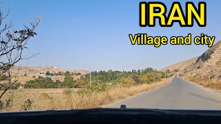 A view of the city and village in Iran🇮🇷/Dergaz city, Cheholmir village