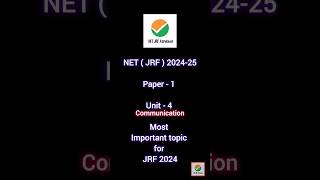 NET-JRF 2024 Re-exam ? Most important topic paper 1 (unit 4) #paperleak #neet2024 #ntaugcnet #reexam