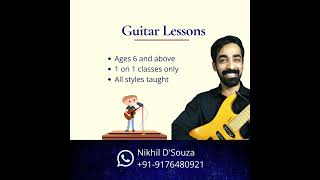 Guitar lessons anyone?