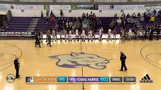 MBB | Clayton State at Young Harris | #DefendtheDen | Jan. 8, 2020