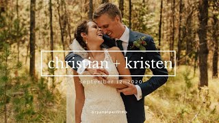 CHRISTIAN + KRISTEN // MCCALL IDAHO MOUNTAIN WEDDING