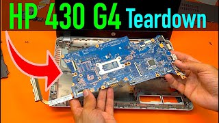 HP ProBook 430 G4 Teardown | How to Disassemble / Replace The Motherboard and more..