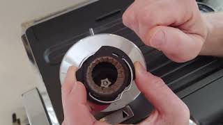 How to remove and clean the grinder on your DeLonghi EC9335 la specialista