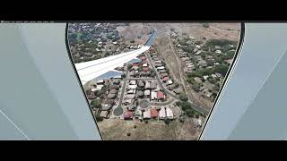 Time lapse landing ALBUQUERQUE