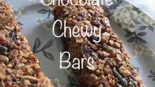 Cherry Chocolate Chewy Bars