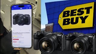 Camera Shopping at Best Buy, Buying a Nikon Z30 Mirrorless Camera?!