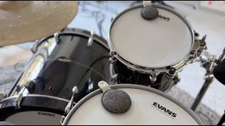 Quick demo: How to use Drops™ drum fx by Tandem Drums to improve drum tone 🎬 (wide screen)