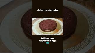 #shorts video Delicious cake recipe from 2 eggs