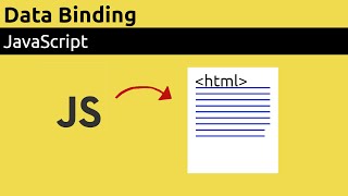 One way data binding in JavaScript