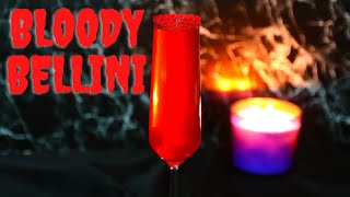 Bloody Bellini | Halloween Cocktails