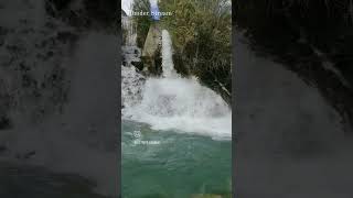 Hunder #nubravalley Pure #waterfall #hunder #watercolors #adventure #leh #travel #nature