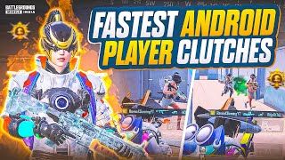 How To Handle Pro Squads? 🔥 | Fastest Solo vs Squad Clutches in Rank Push Lobby | BGMI