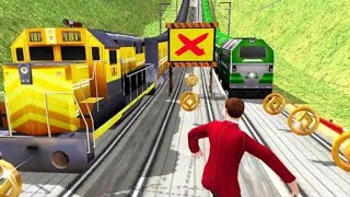 Subway Runner Game Boy with train similar