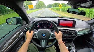 2022 BMW M550i xDrive | POV Walkaround & Quick Drive