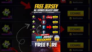 Free Jersey🤯🔥 All Servers Biggest Event #shorts #trending #freefire