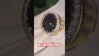 Bi Colour sapphire 6,50crt ring perak / gemstone / batu permata / jewelry / koleksi cincin