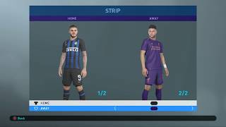 PES 2019 PC Internazionale Liverpool demo