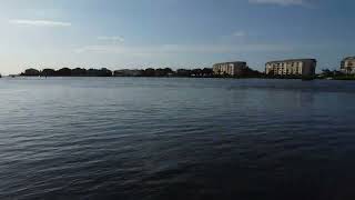 Flying the drone over the Pithlachascotee (Cotee) River in Port Richey FL. #dji