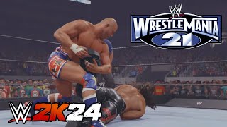 WWE 2K24 | Shaun Michaels Vs Kurt Angle Showcase All Objectives | A Masterpiece In Hollywood