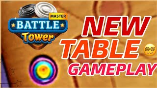 New Table Battle Tower 🗼 Gameplay || Awesome Gameplay New Table Carrom Pool